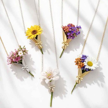 Collier Bouquet Élégant