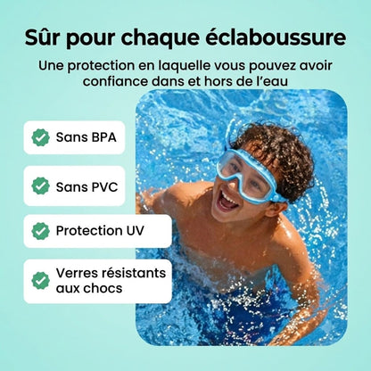 Lunettes de natation à clipser