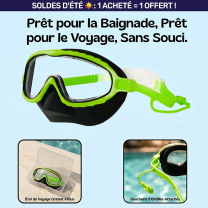 Lunettes de natation à clipser