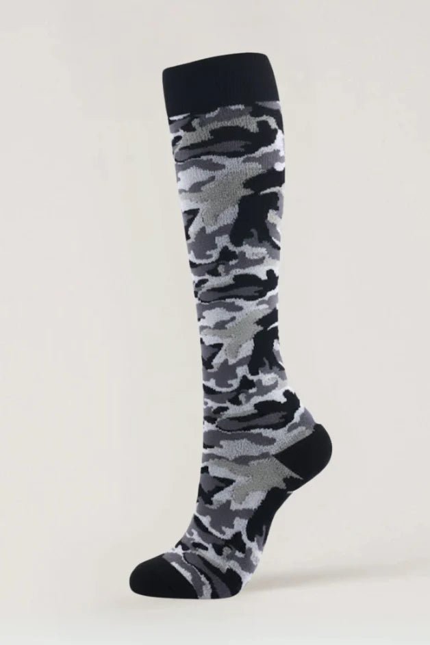 Chaussettes de compression motif