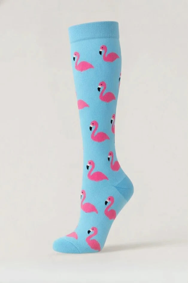 Chaussettes de compression motif