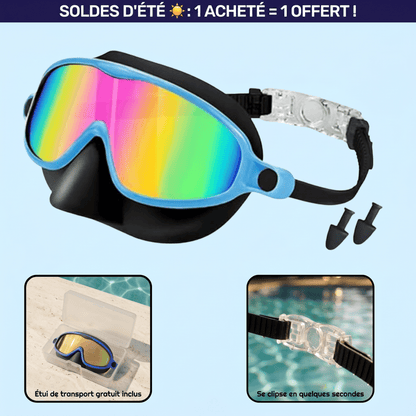 Lunettes de natation à clipser