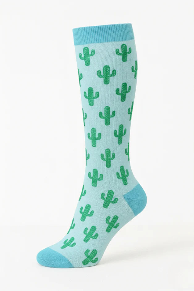 Chaussettes de compression motif