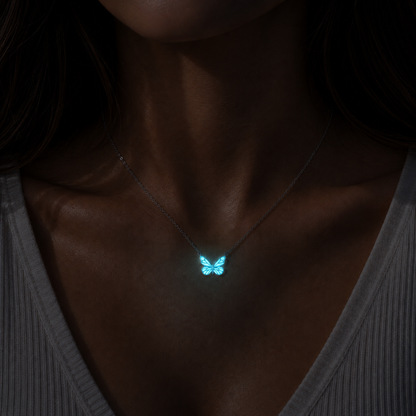 Collier Papillon Lumineux (ARGENT 925)