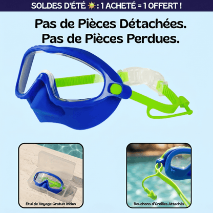 Lunettes de natation à clipser