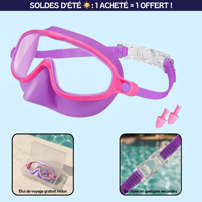 Lunettes de natation à clipser