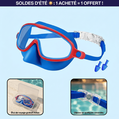 Lunettes de natation à clipser
