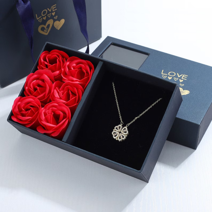 Collier Cœur Porte-Bonheur - Le Cadeau Parfait pour Maman