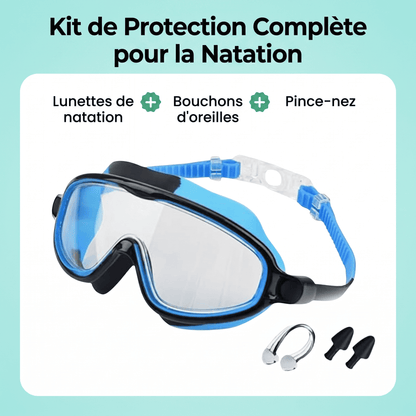 Lunettes de natation à clipser