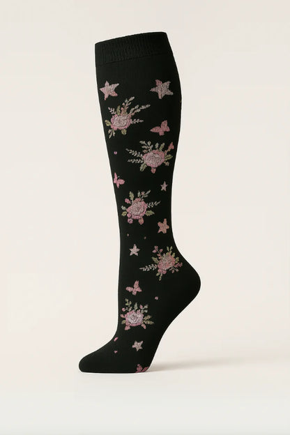 Chaussettes de compression motif