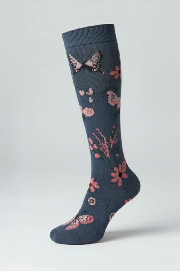 Chaussettes de compression motif
