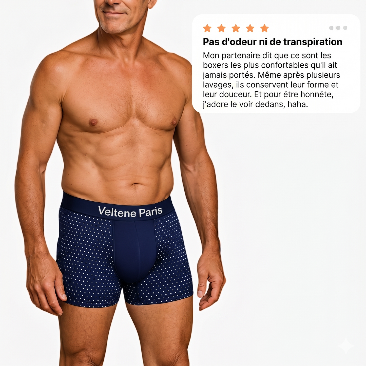 BOXERSHORTS EN FIBRE DE BAMBOU VELTENE PARIS – UN CONFORT RÉINVENTÉ TOUTE LA JOURNÉE
