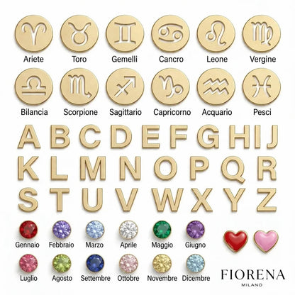 Collier Initiale Cœur Personnalisé
