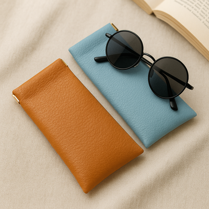 Pochette de voyage en cuir