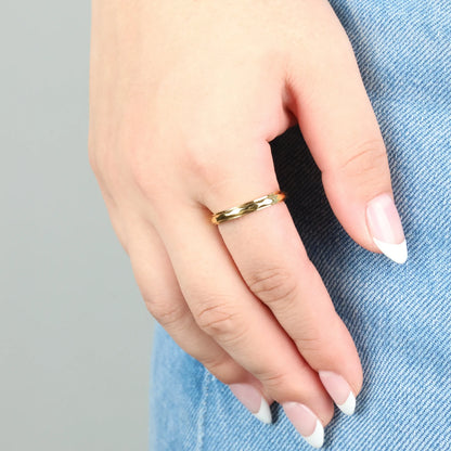 Bague Amara or portée