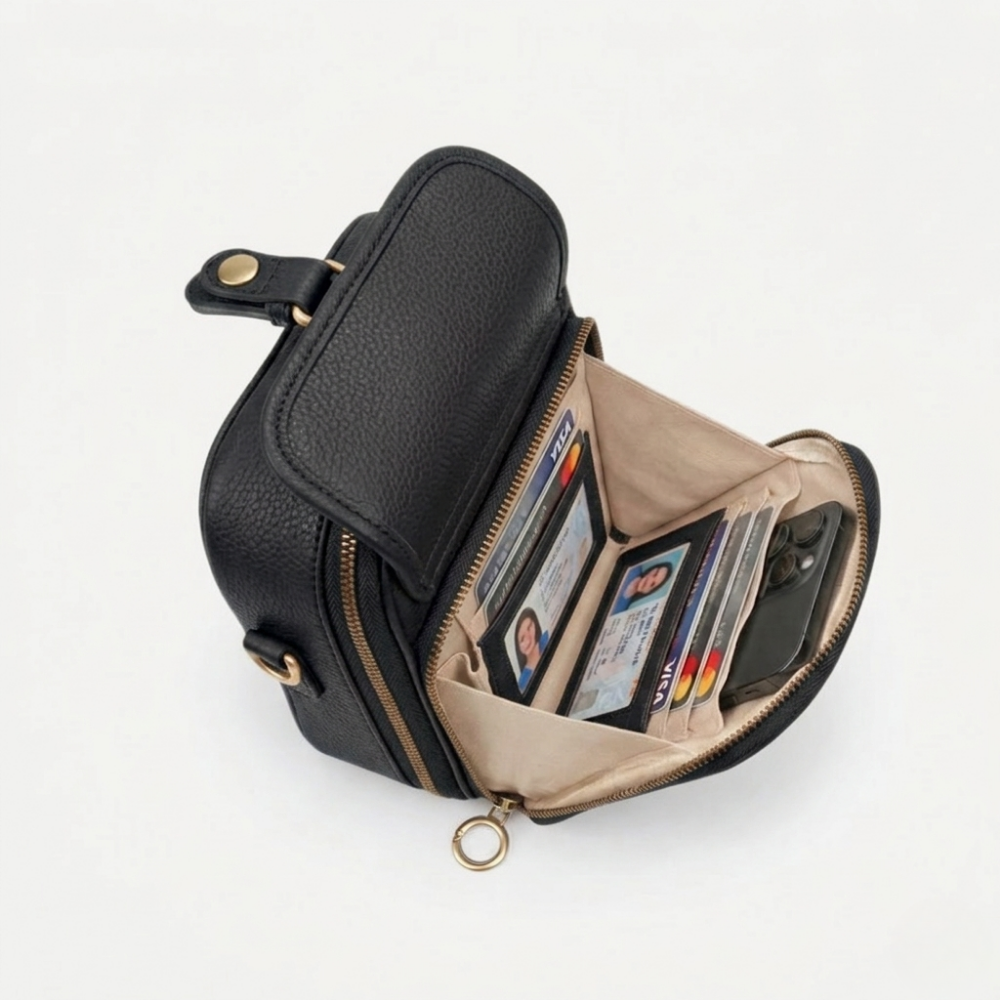 Noir — porté crossbody