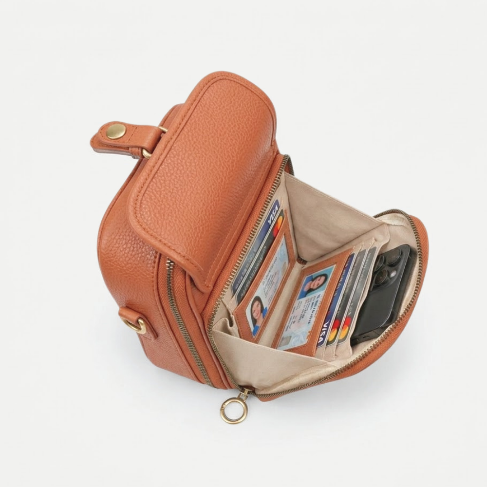 Marron — porté crossbody
