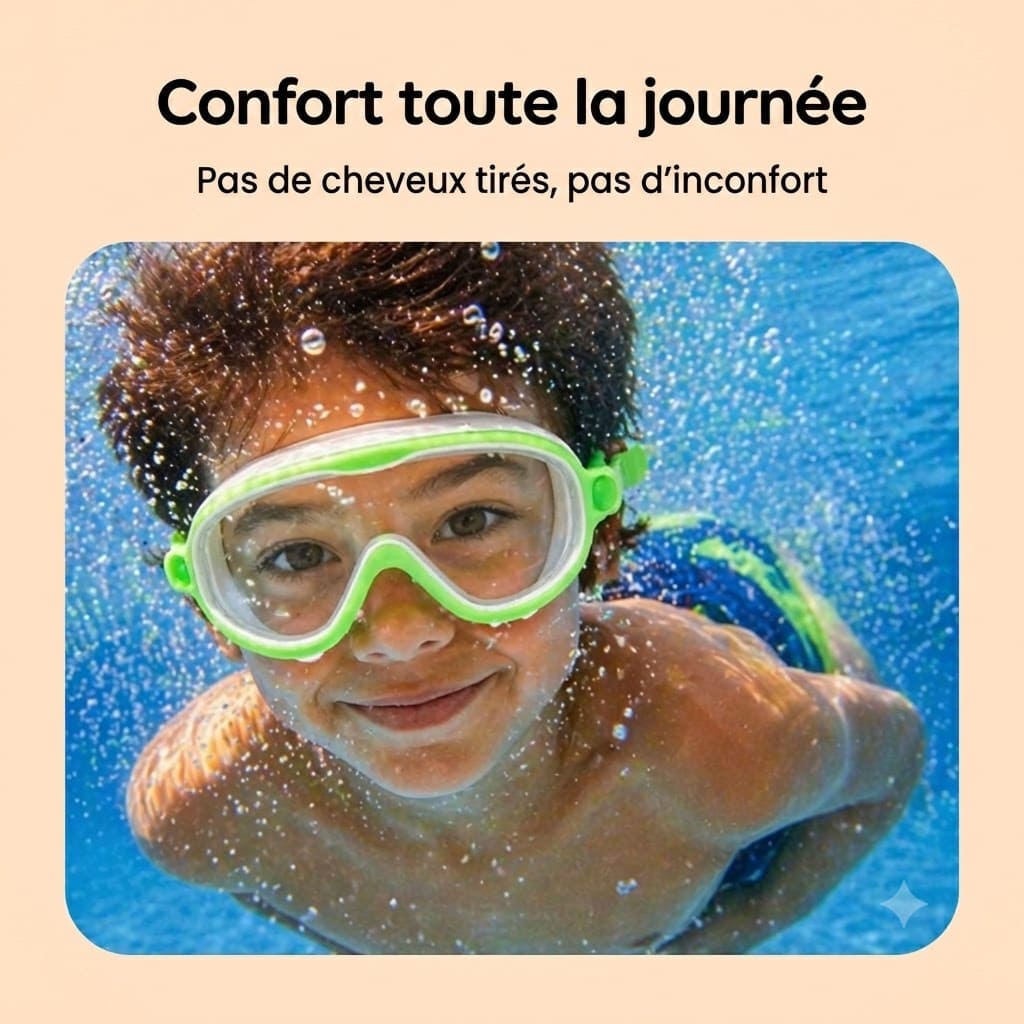 Lunettes de natation à clipser