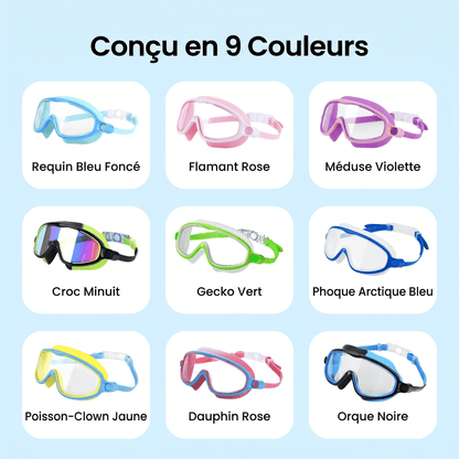 Lunettes de natation à clipser