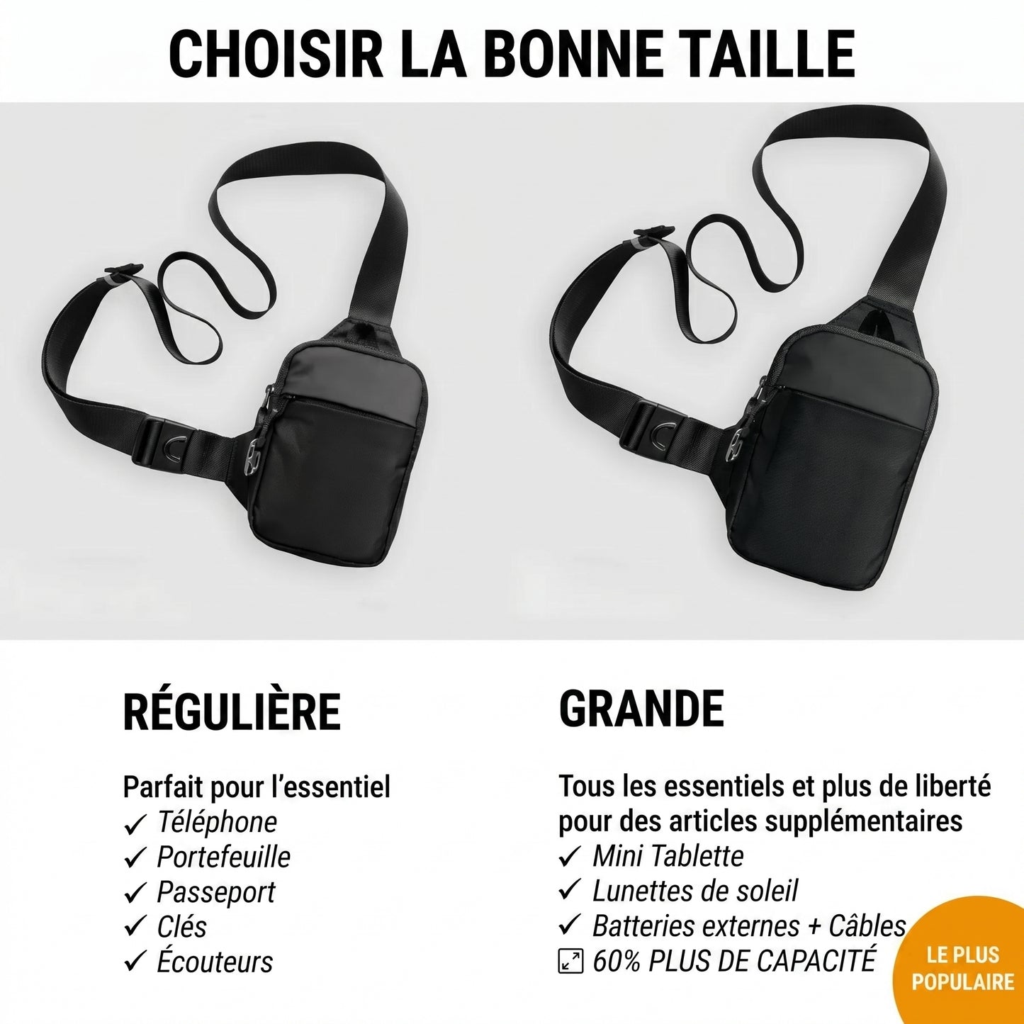 Sac Bandoulière de Voyage