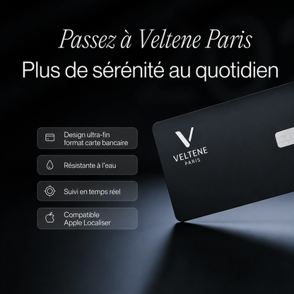Veltene Paris. Carte de suivi