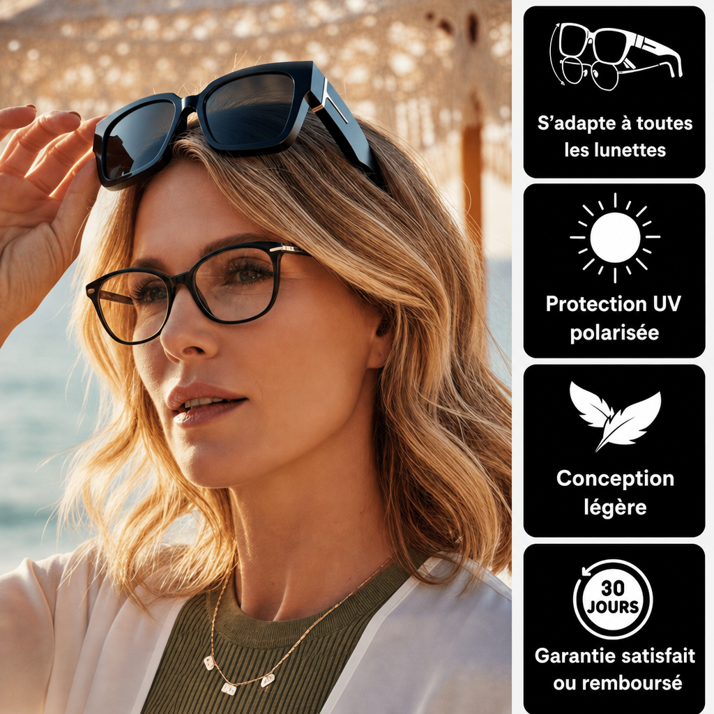 Sur-lunettes de soleil pour femmes