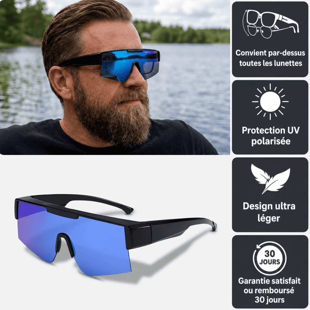 Sur-lunettes – Netteté maximale, confort total.