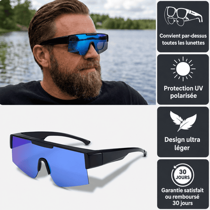 Sur-lunettes – Netteté maximale, confort total.