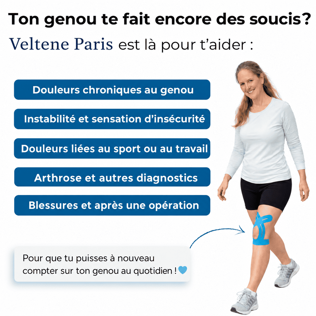 Veltene Paris - Bande articulation genou