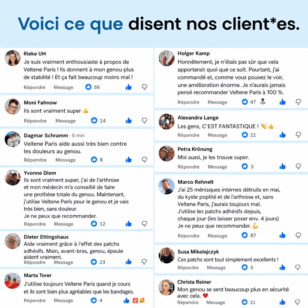Veltene Paris - Bande articulation genou