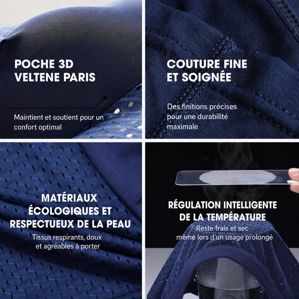 BOXERSHORTS EN FIBRE DE BAMBOU VELTENE PARIS – UN CONFORT RÉINVENTÉ TOUTE LA JOURNÉE