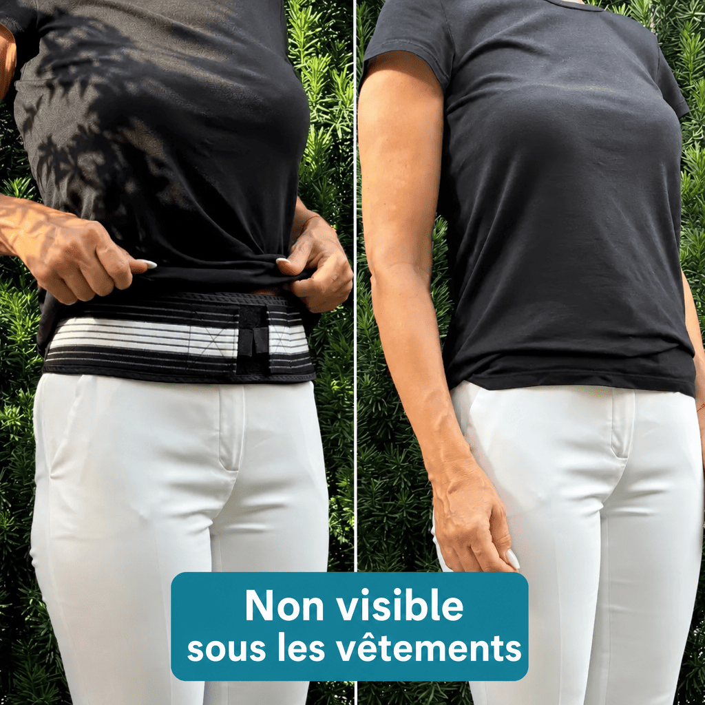 Ceinture orthopédique pour l'articulation sacro-iliaque