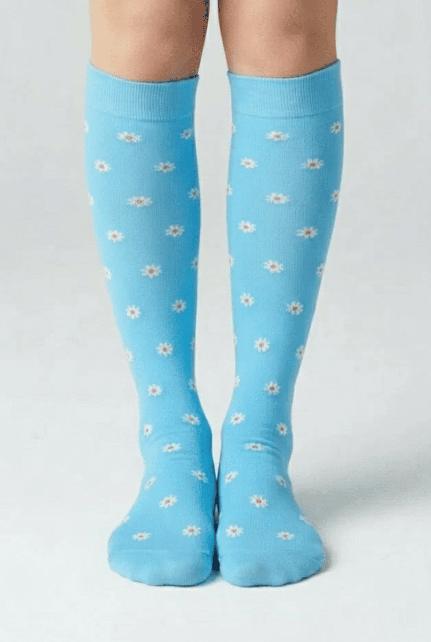 Chaussettes de compression motif