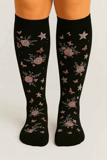 Chaussettes de compression motif