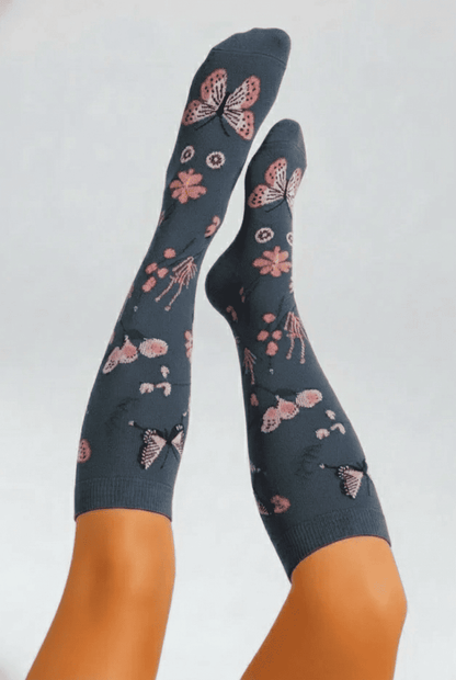 Chaussettes de compression motif