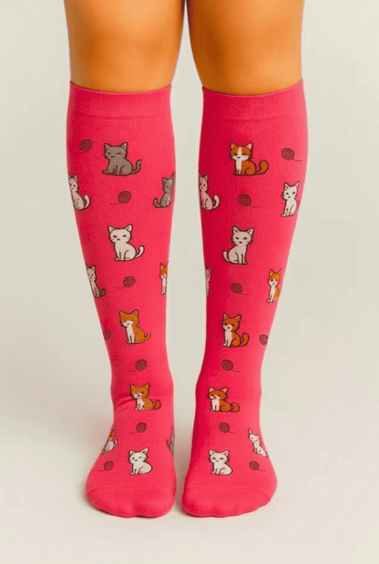 Chaussettes de compression motif