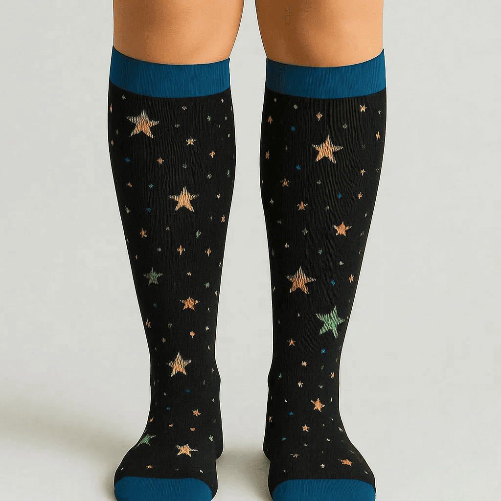 Chaussettes de compression motif