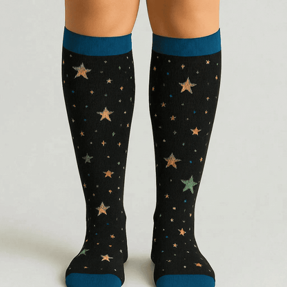 Chaussettes de compression motif