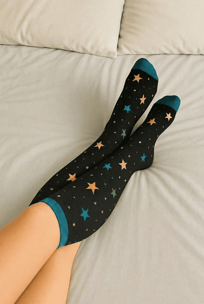 Chaussettes de compression motif