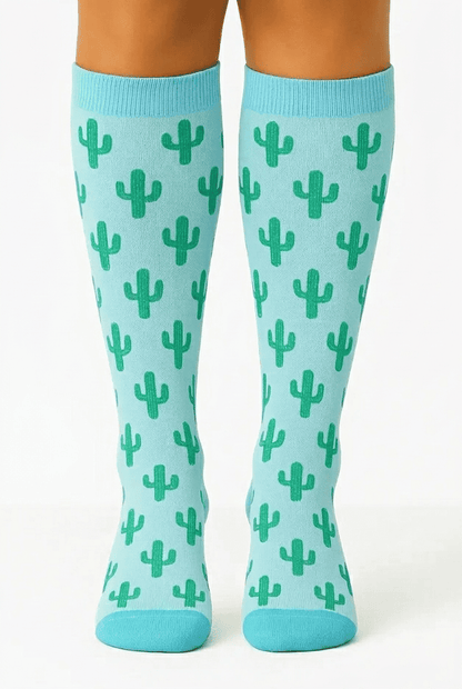 Chaussettes de compression motif