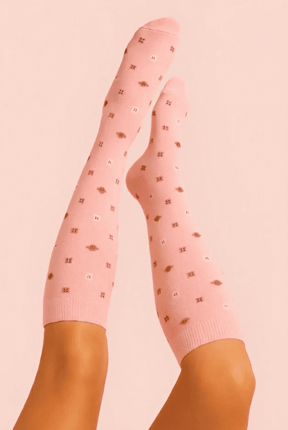 Chaussettes de compression motif