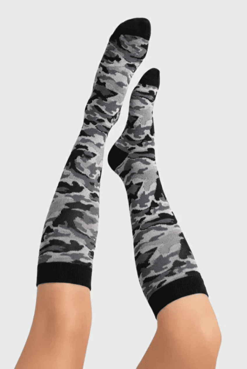 Chaussettes de compression motif