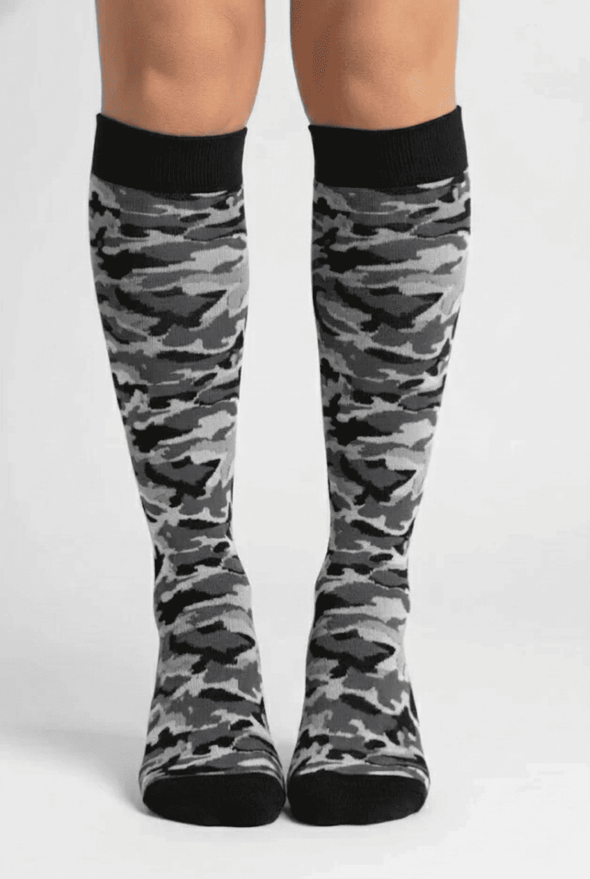 Chaussettes de compression motif