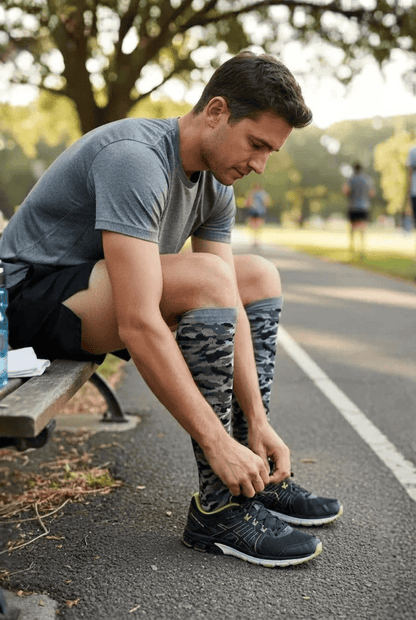 Chaussettes de compression motif