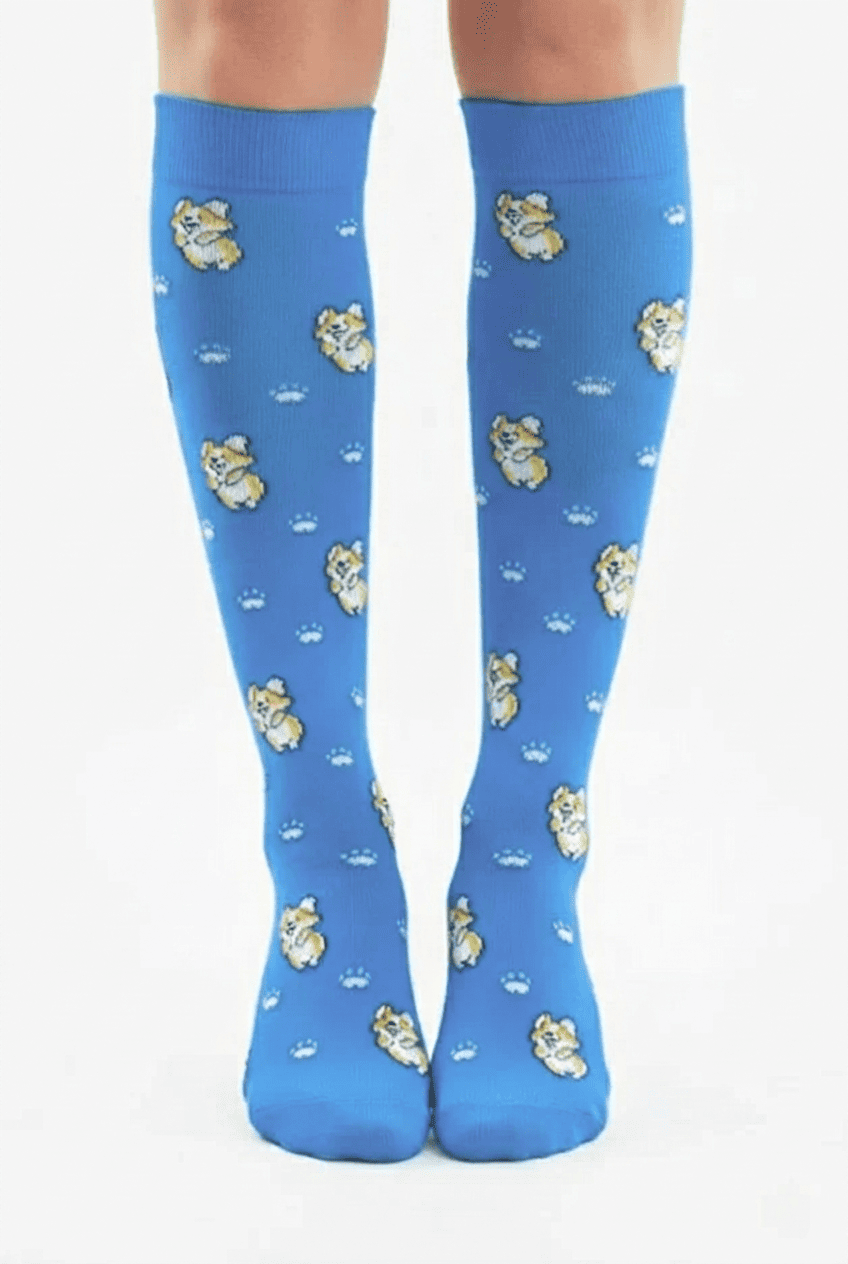 Chaussettes de compression motif
