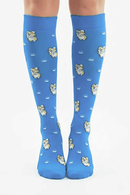 Chaussettes de compression motif