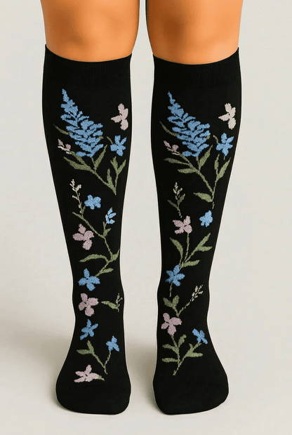 Chaussettes de compression motif