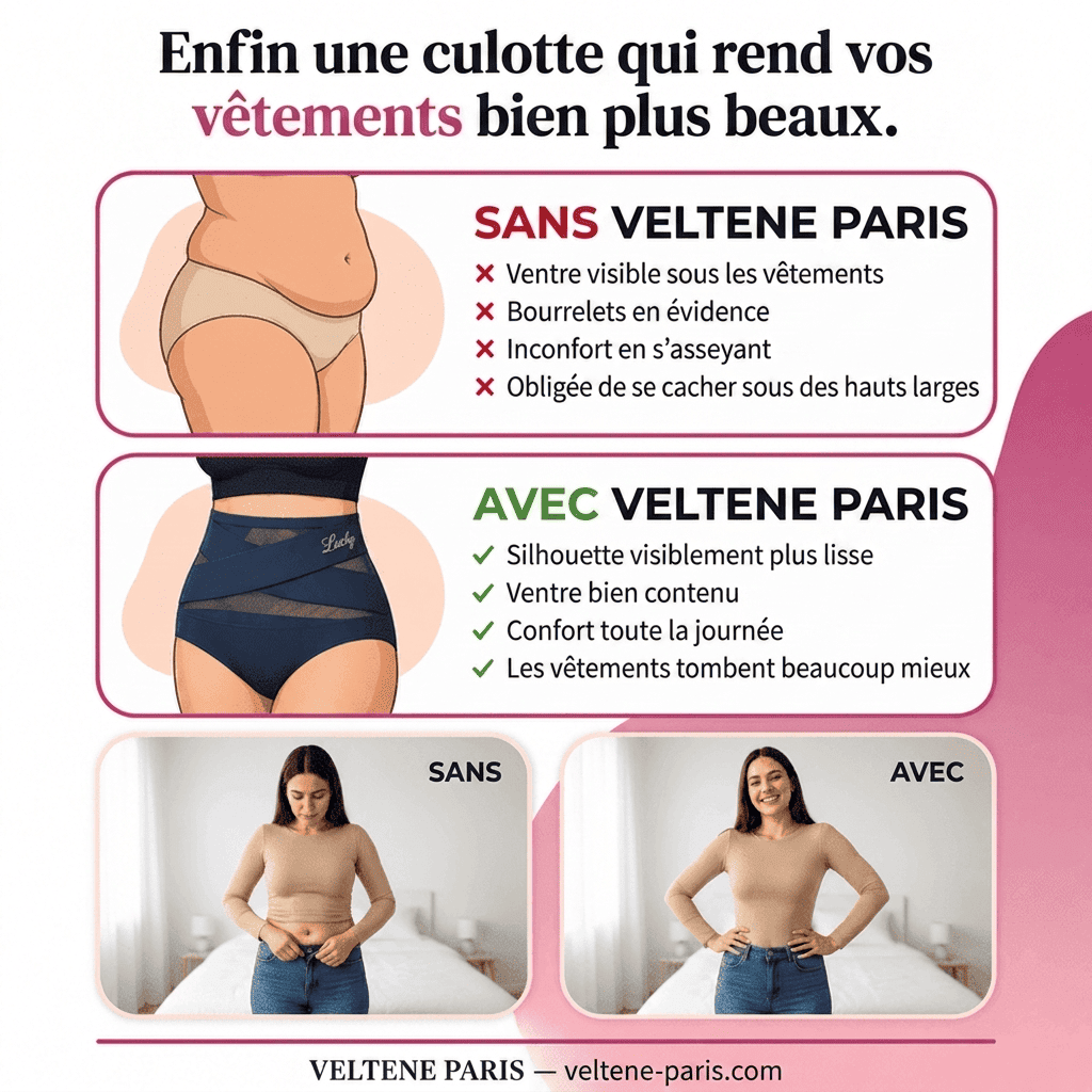 Culotte Sculptante Taille Haute — Bande Croisée