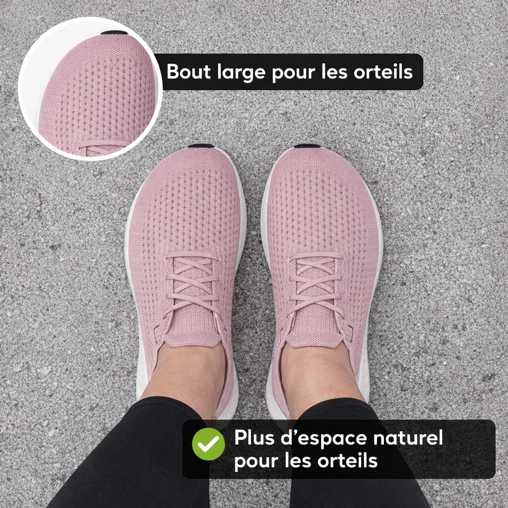 Cloud rose — bout large pour les orteils