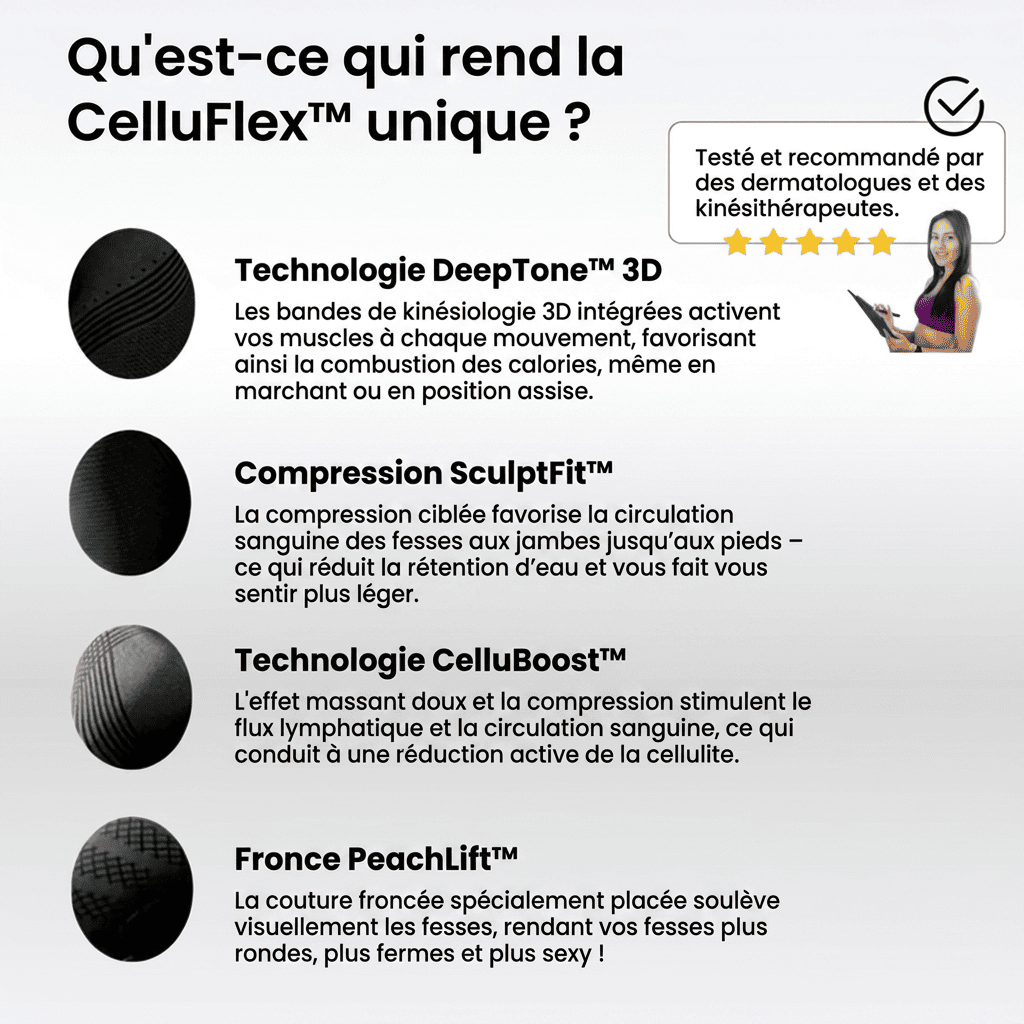 Veltene Paris CelluFlex 3D - Leggings de compression